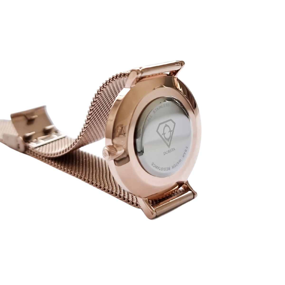Asteria Rose Gold World Map Watch
