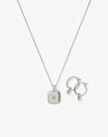 The Meaningful August Birthstone Set | Sterling Silver/Peridot