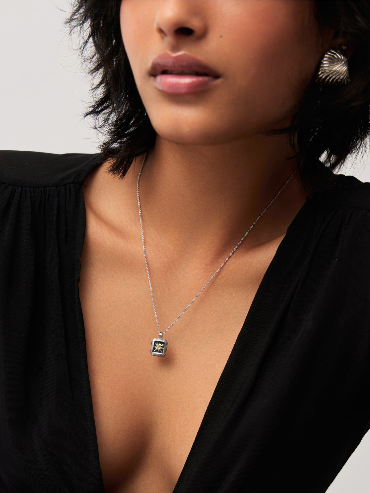 The Meaningful August Birthstone Set | Sterling Silver/Peridot