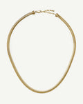 Classic Snake Chain Necklace | 18ct Gold Plated