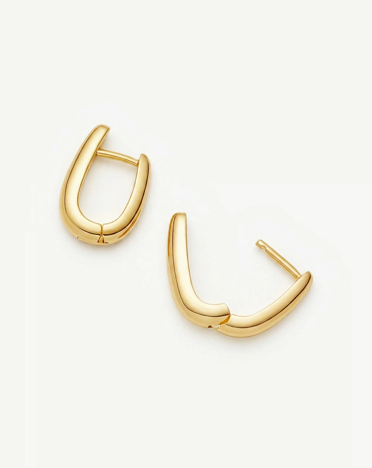 Claw Huggies | 18ct Gold Plated