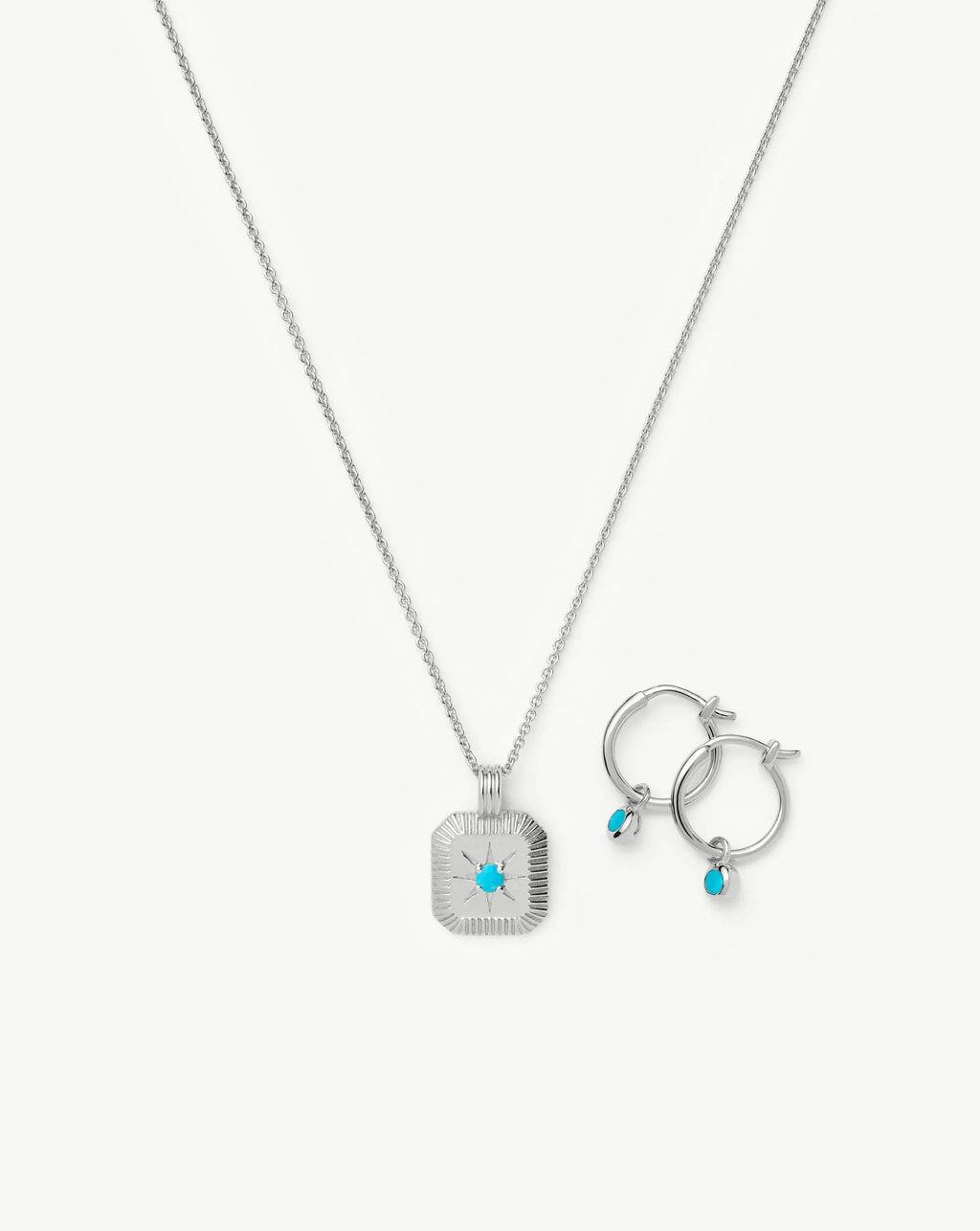 The Meaningful December Birthstone Set | Sterling Silver/Turquoise Magnesite