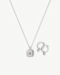 The Meaningful February Birthstone Set | Sterling Silver/Amethyst