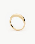 Solid Gold Classic Dome Ring | 9ct Solid Yellow Gold