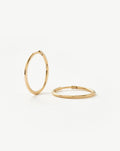 Solid Gold Classic Small Hoop Earrings | 9ct Solid Yellow Gold