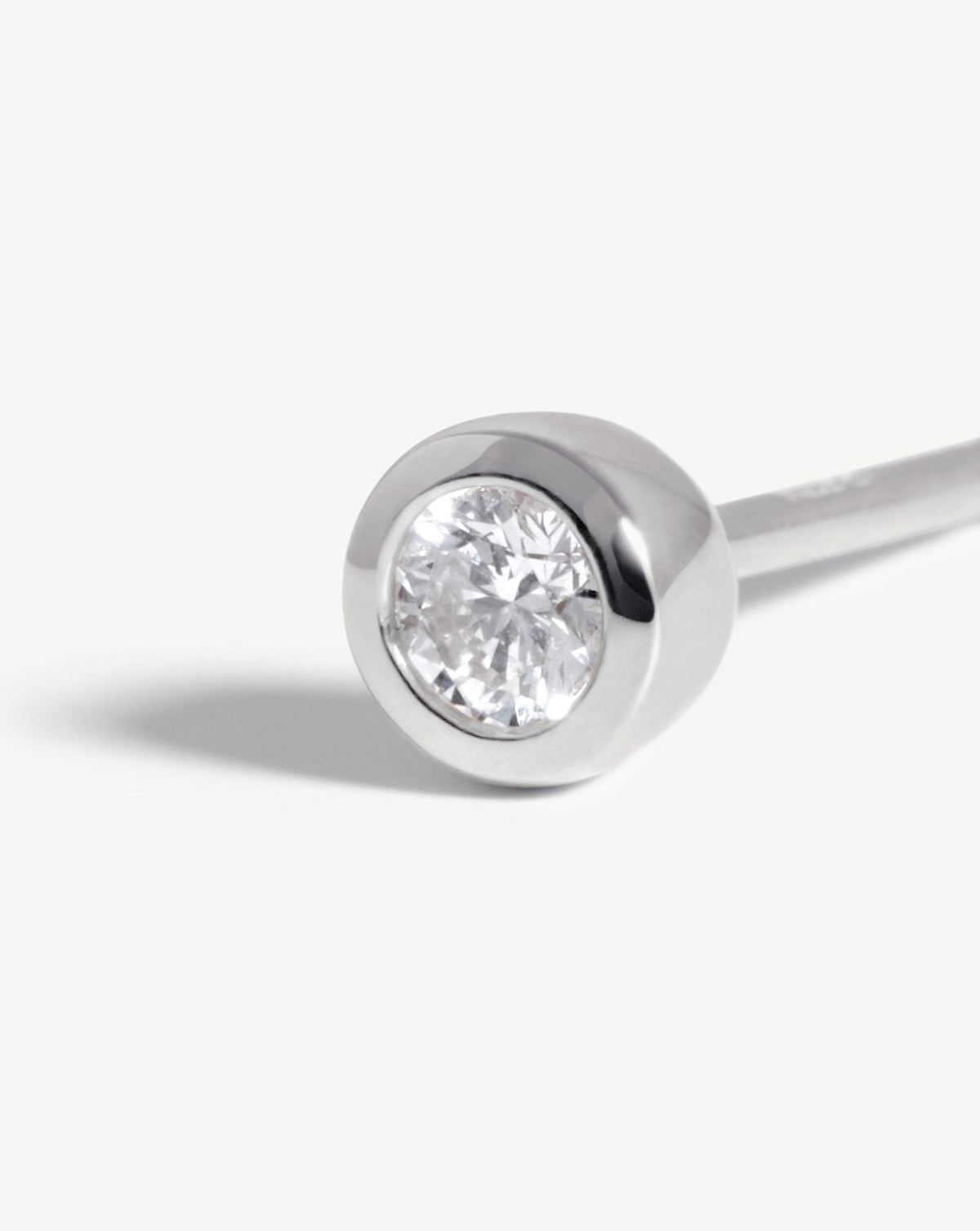 Solid Gold Classic Solitaire Stud Earrings