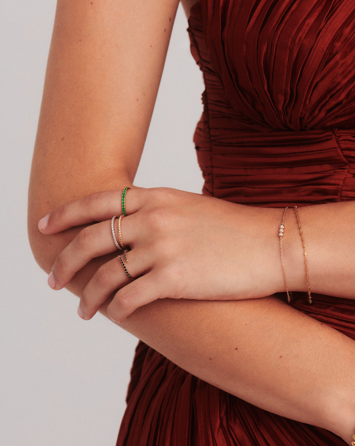 Solid Gold Rope Ring | 9ct Solid Yellow Gold