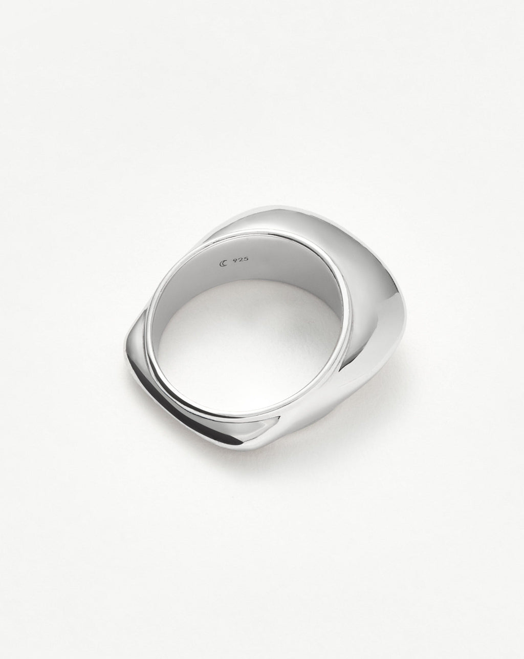 Hera Dome Stacking Ring | Sterling Silver