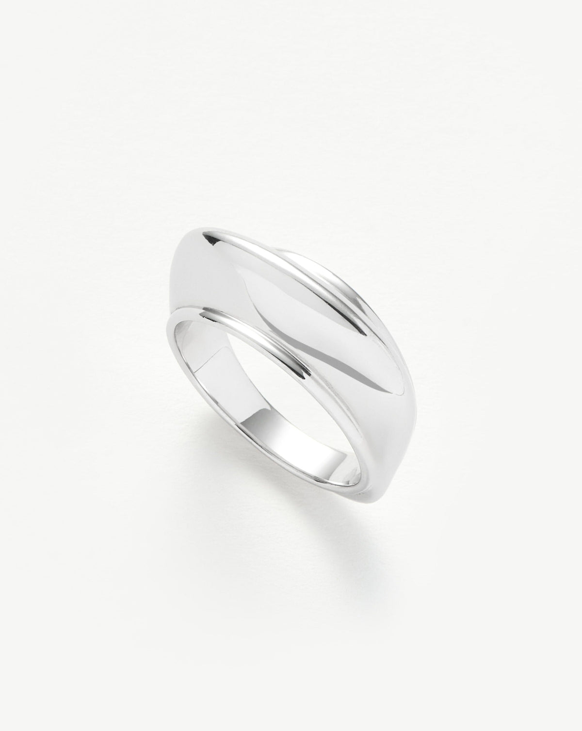 Hera Dome Stacking Ring | Sterling Silver