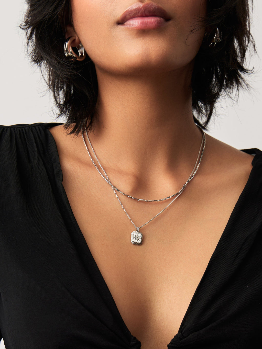 The Meaningful June Birthstone Set | Sterling Silver/Rainbow Moonstone