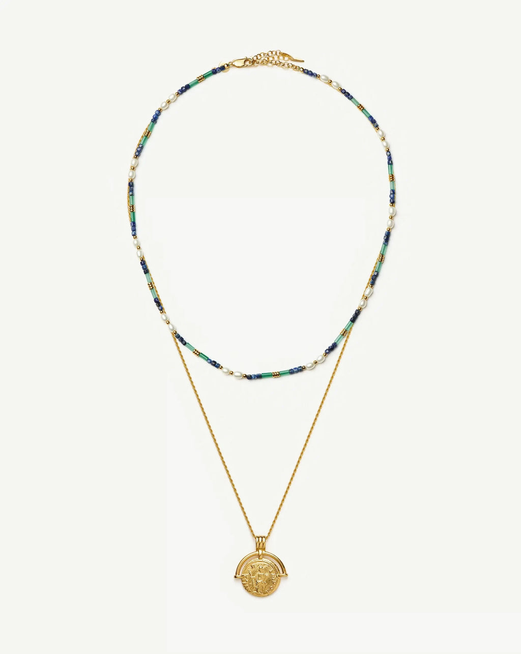 Just Add Colour Necklace Set | 18ct Gold Plated