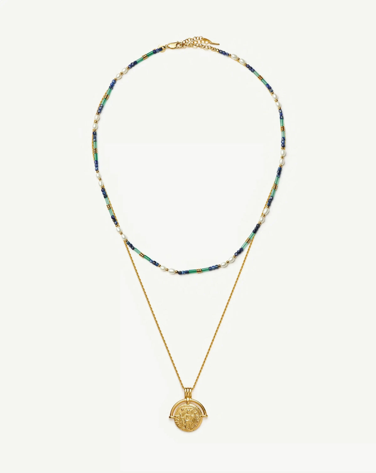 Just Add Colour Necklace Set | 18ct Gold Plated