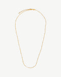 Long Bobble Chain Necklace | 18ct Gold Vermeil