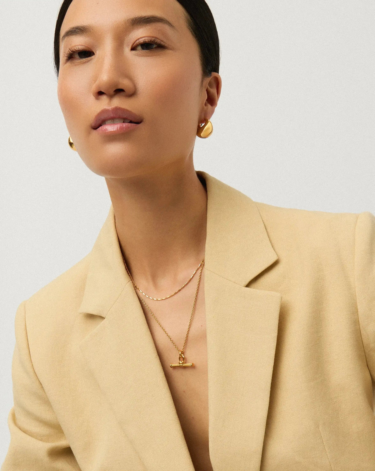 The Founder Necklace Set | 18ct Gold Plated/18ct Gold Vermeil