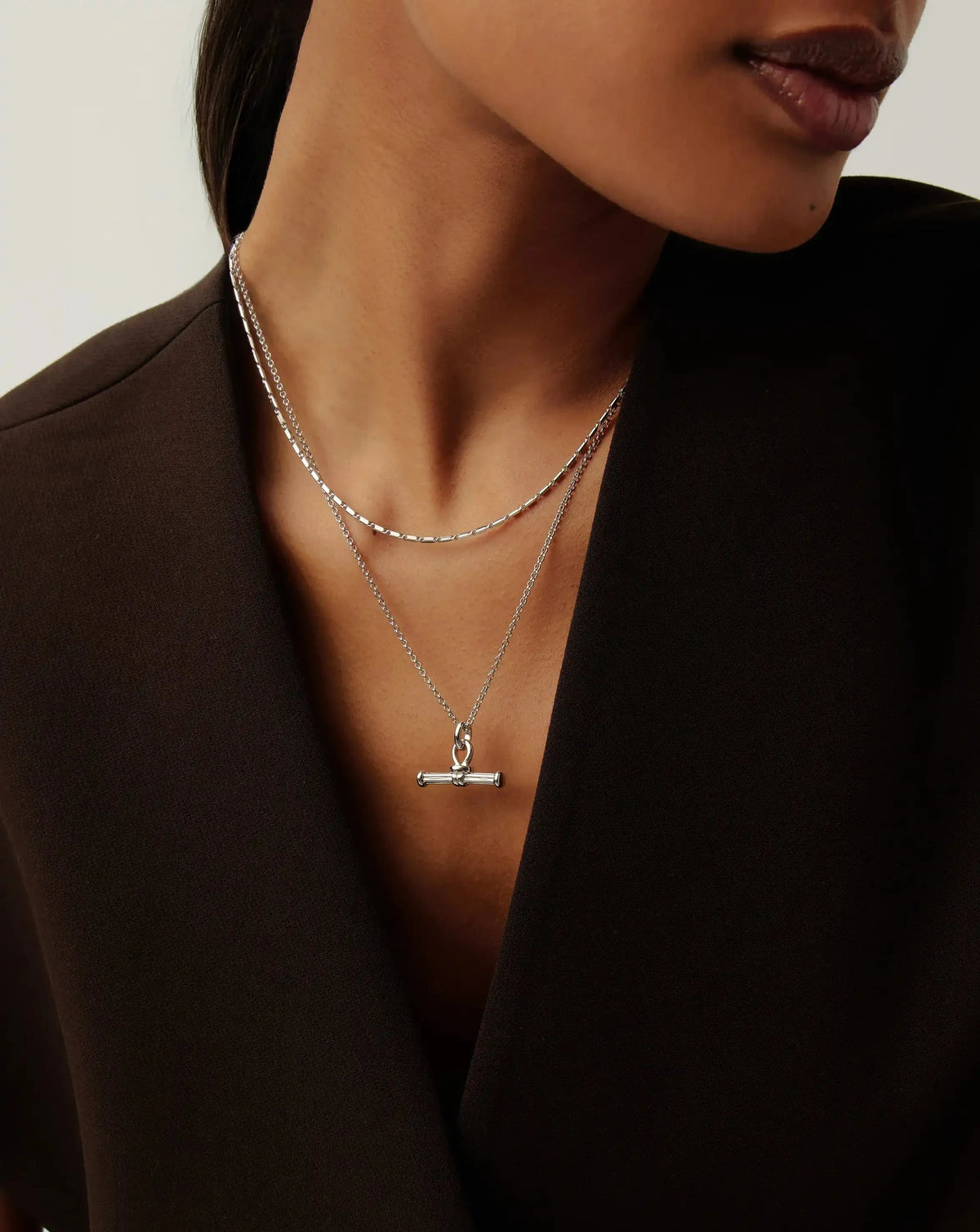 The Founder Necklace Set | Sterling Silver
