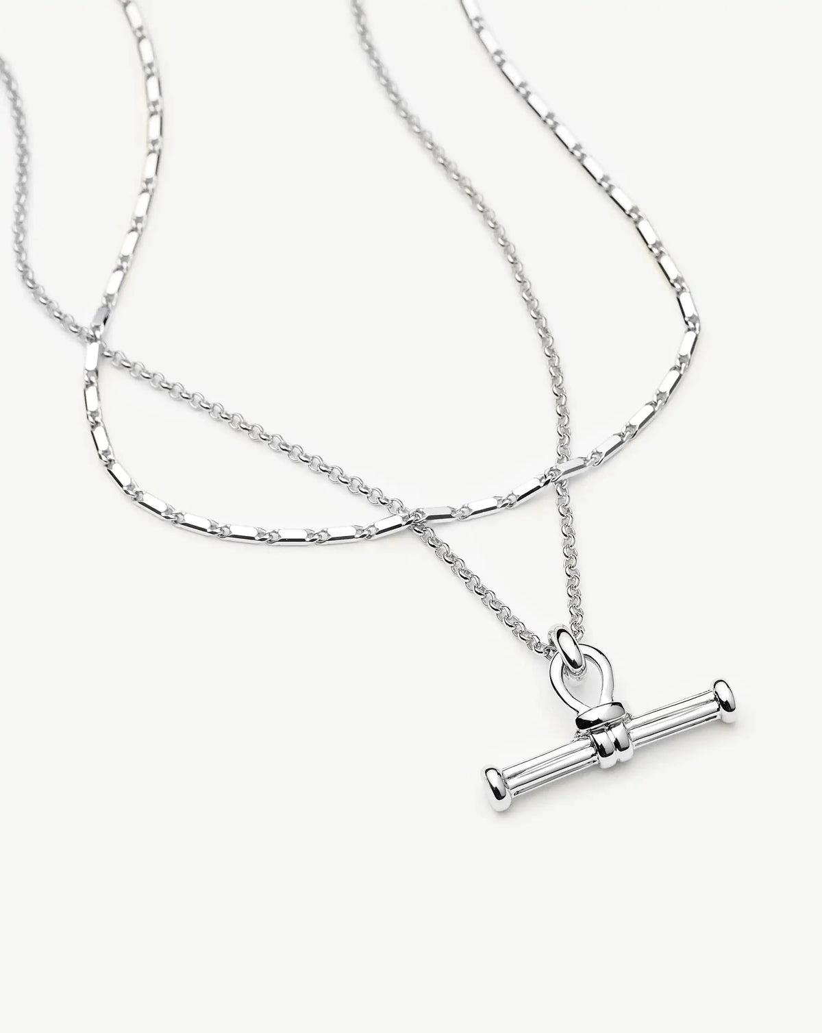 The Founder Necklace Set | Sterling Silver