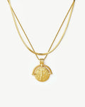 The Roman Arc Necklace Set | 18ct Gold Plated /  18ct Gold Plated Vermeil