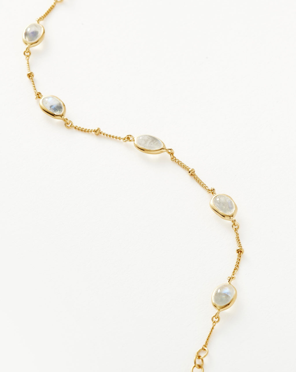 Magma Gemstone Charm Bracelet | 18ct Recycled Gold Vermeil on Recycled Sterling Silver