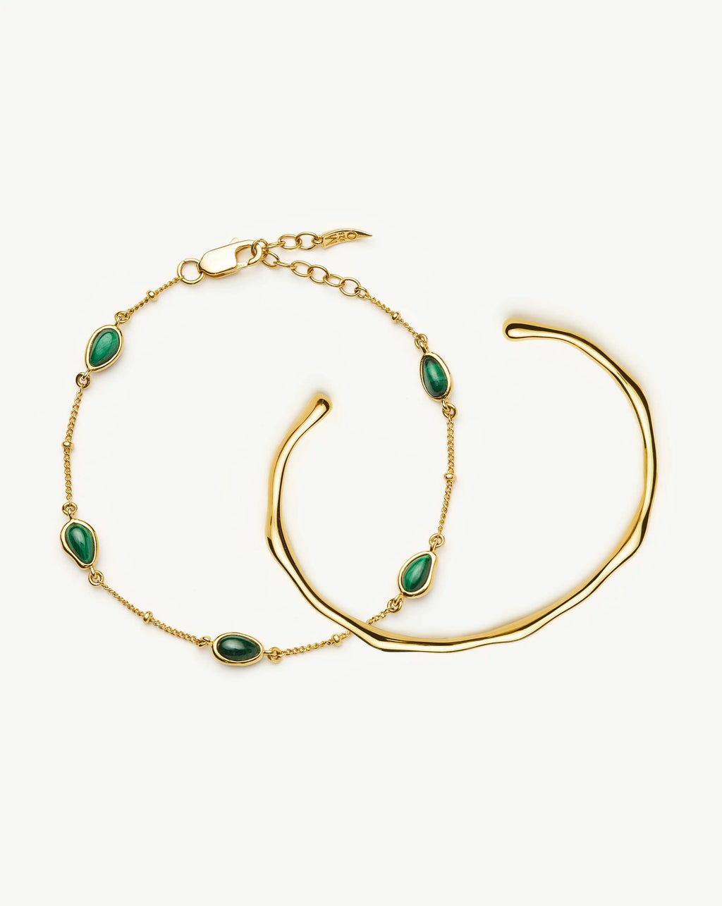 The Magma Moment Bracelet Set| 18ct Gold Vermeil / 18ct Gold Plated