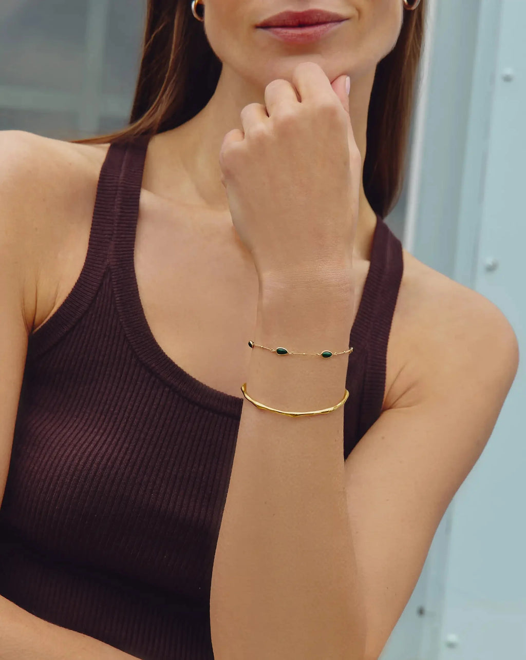 The Magma Moment Bracelet Set| 18ct Gold Vermeil / 18ct Gold Plated