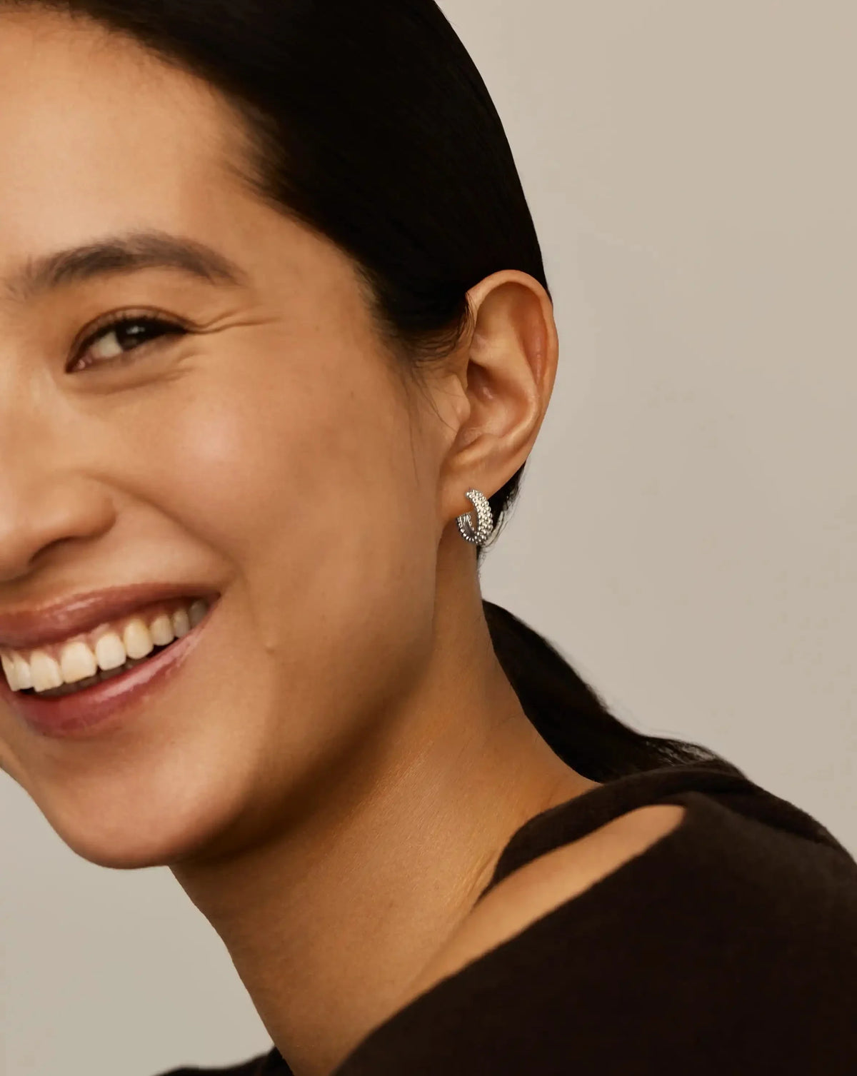 Mini Baya Hoop Earrings