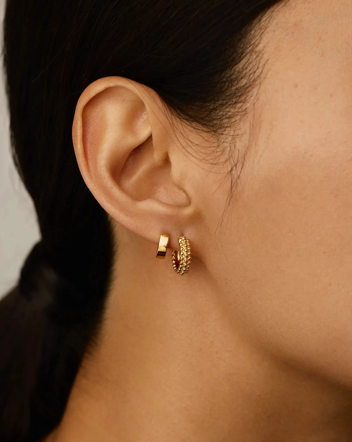 Mini Baya Hoop Earrings