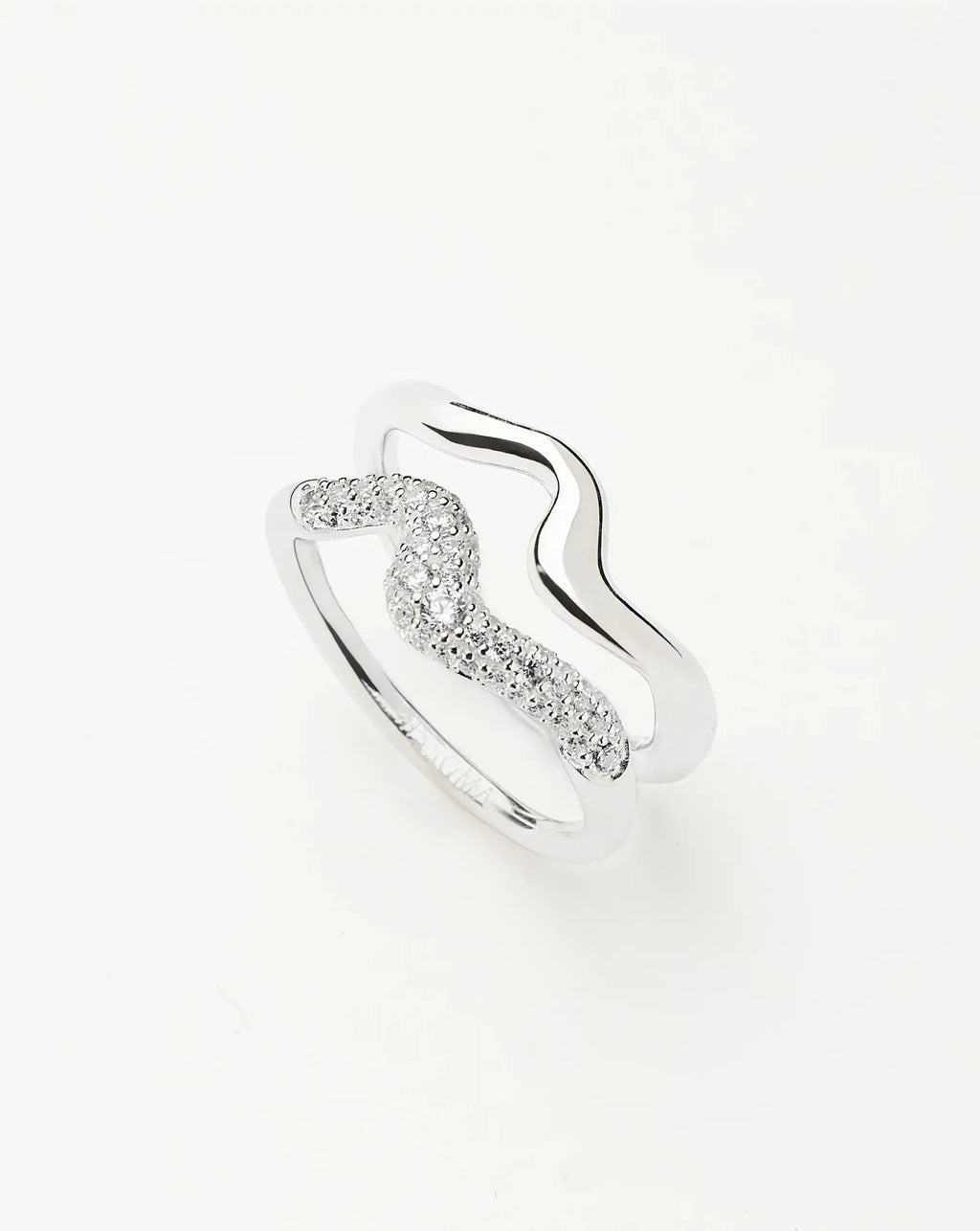 The Day-to-Night Ring Set | Sterling Silver