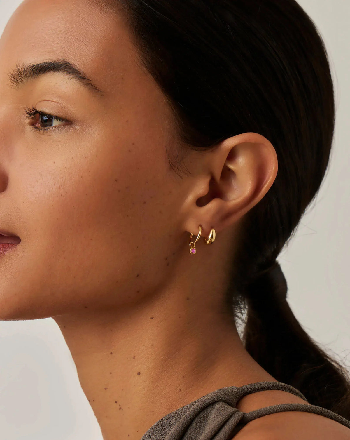 The Meaningful October Birthstone Set | 18ct Gold Vermeil/Pink Tourmaline