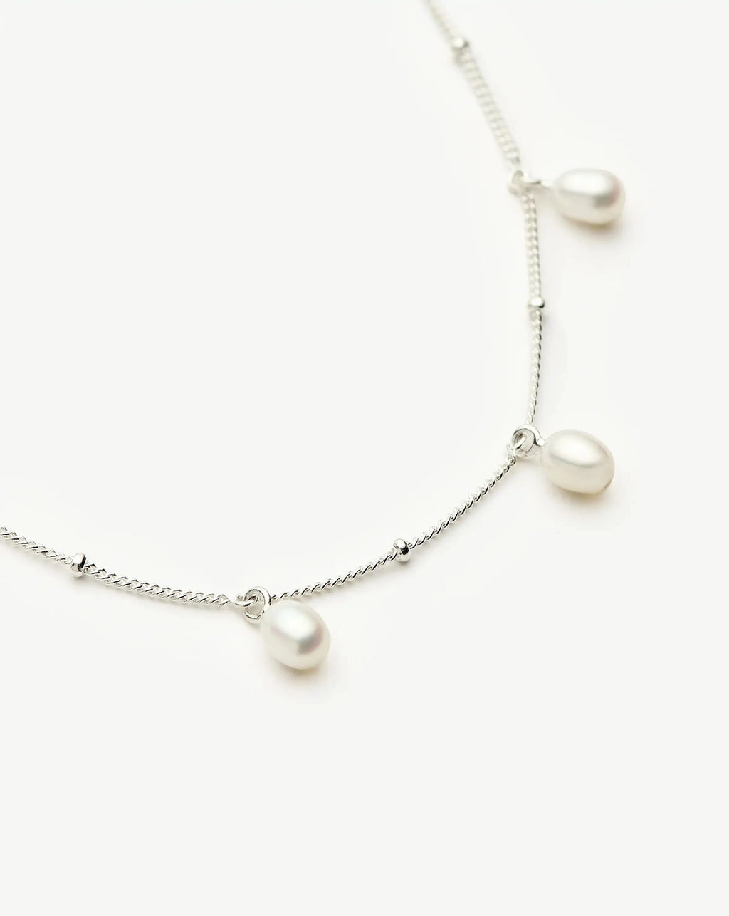 Pearl Baya Baroque Chain Bracelet | Sterling Silver/Pearl