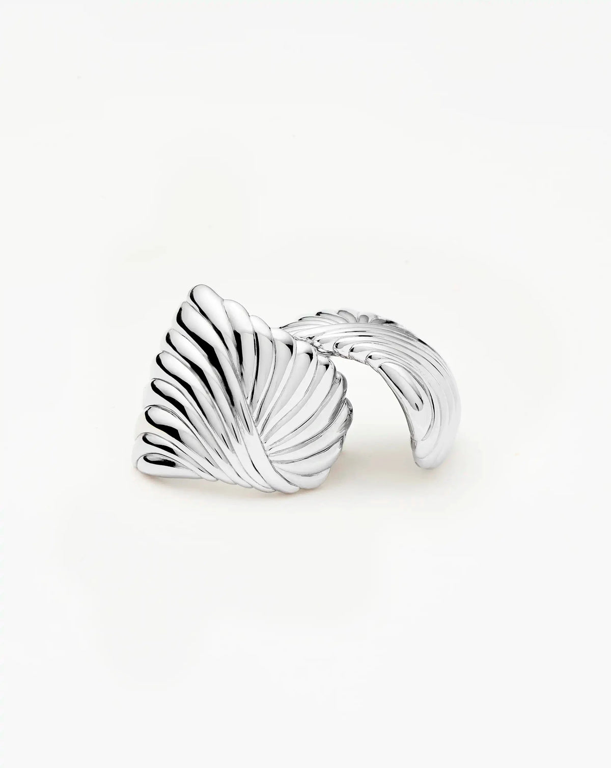 Ripple Oversized Stud Earrings