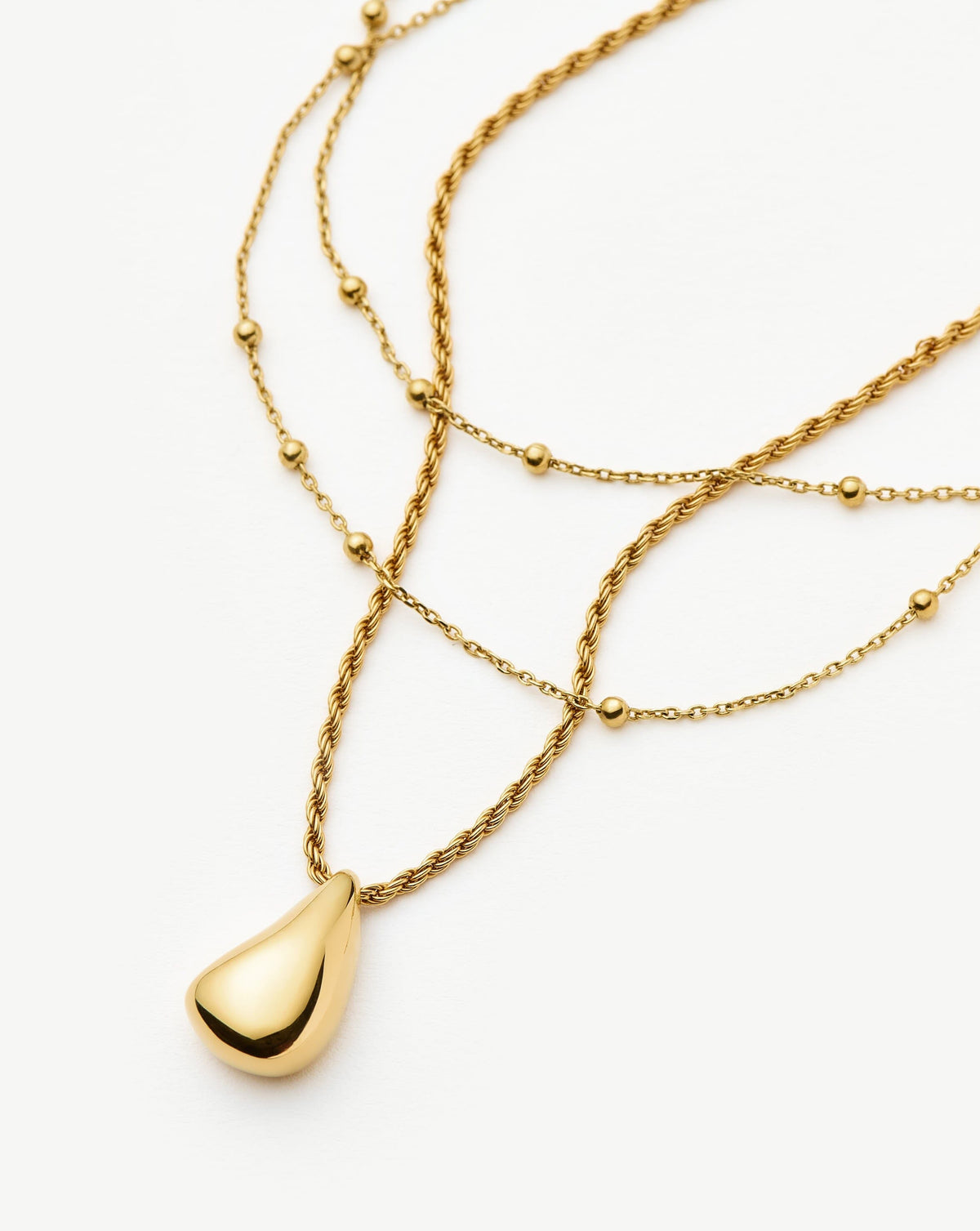 The Everyday Layering Necklace Set | 18ct Gold Vermeil