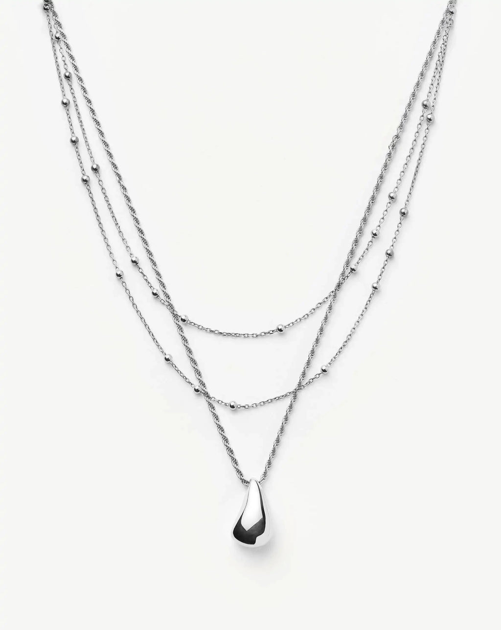 The Everyday Layering Necklace Set | Sterling Silver