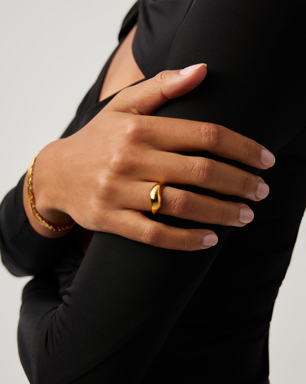Savi Signature Stacking Ring | 18ct Gold Plated