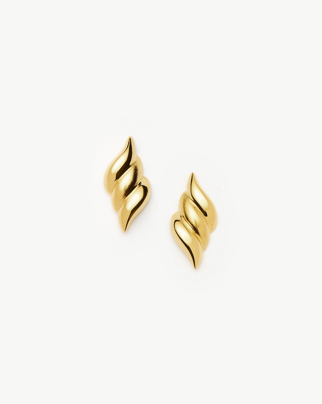 Savi Signature Stud Earrings | 18ct Gold Plated