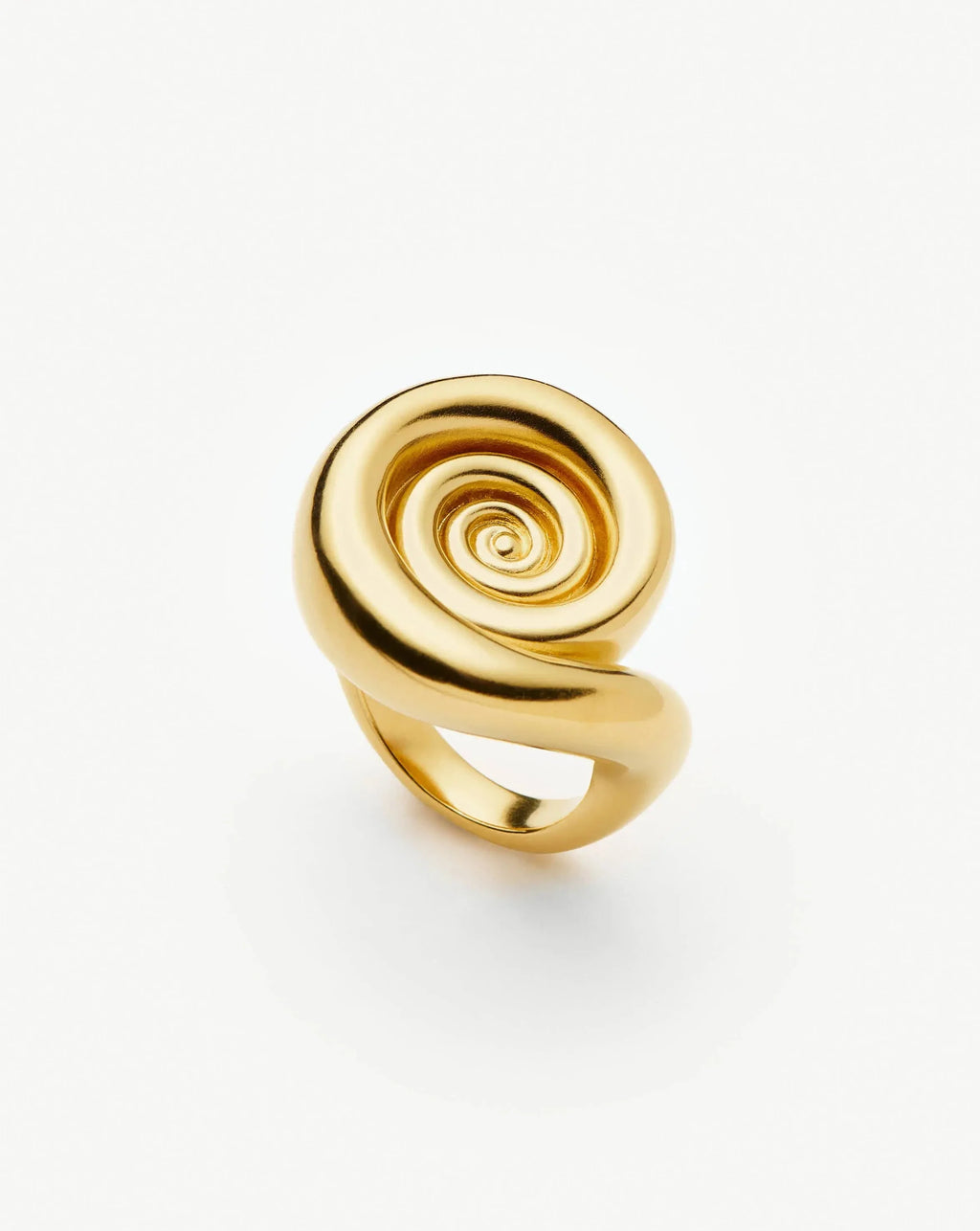 Spiral Statement Ring | 18ct Gold Plated