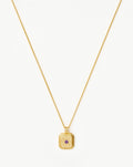 February Birthstone Pendant Necklace | 18ct Gold Vermeil/Amethyst