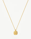 November Birthstone Pendant Necklace | 18ct Gold Vermeil/Citrine