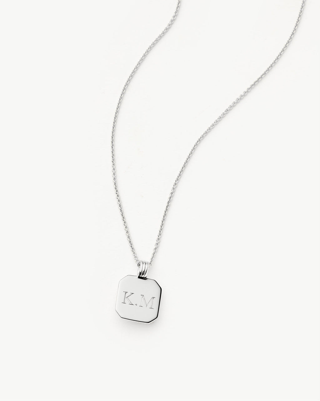 April Birthstone Pendant Necklace | Crystal/Sterling Silver
