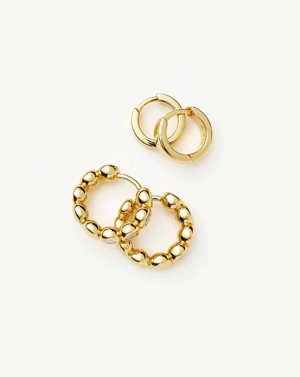 The Forever Hoop Set | 18ct Gold Vermeil