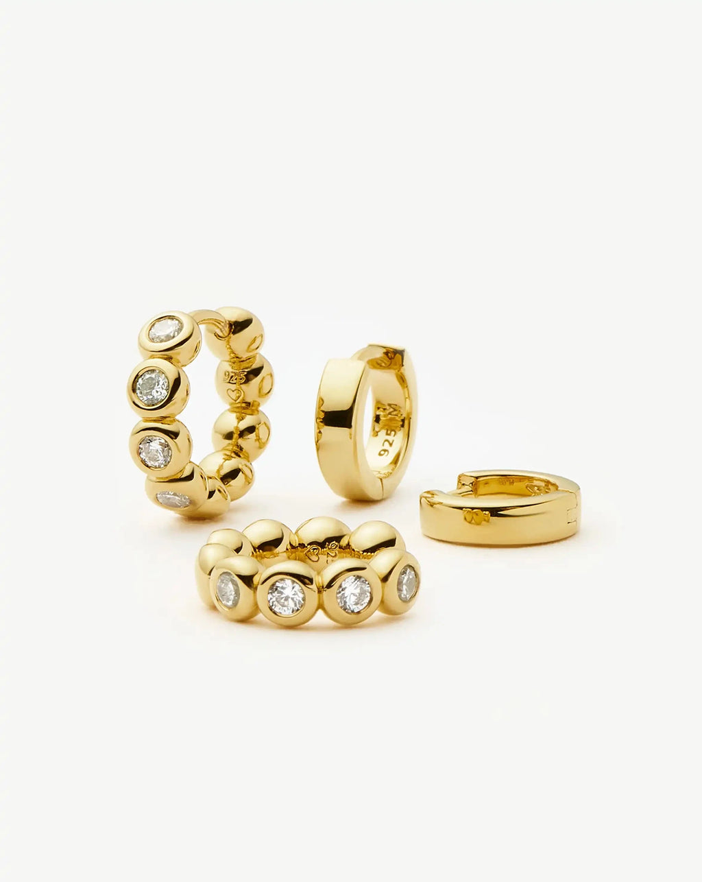 The Forever Hoop Set | 18ct Gold Vermeil