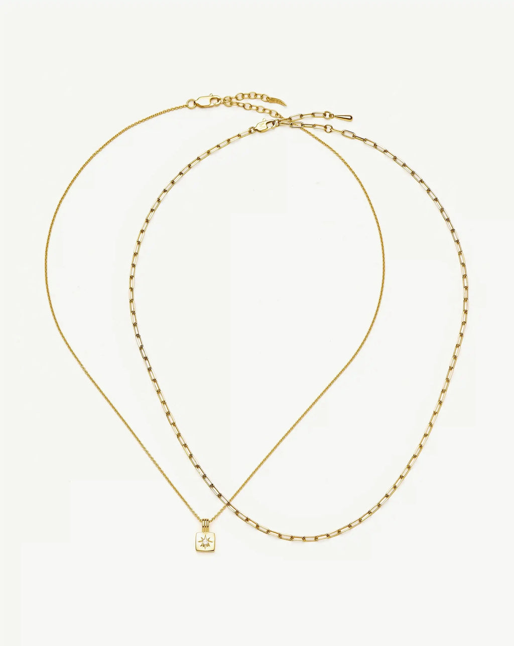 The Effortless Necklace Set | 18ct Gold Plated