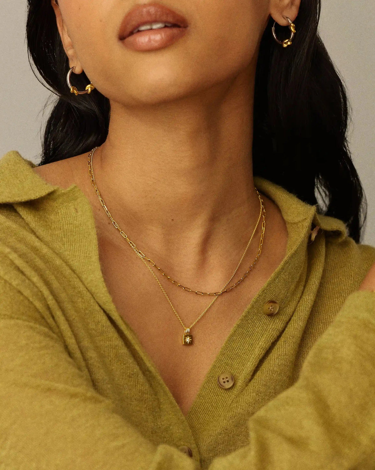 The Effortless Necklace Set | 18ct Gold Plated
