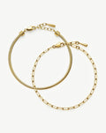 The Go-To Bracelet Set | 18ct Gold Plated