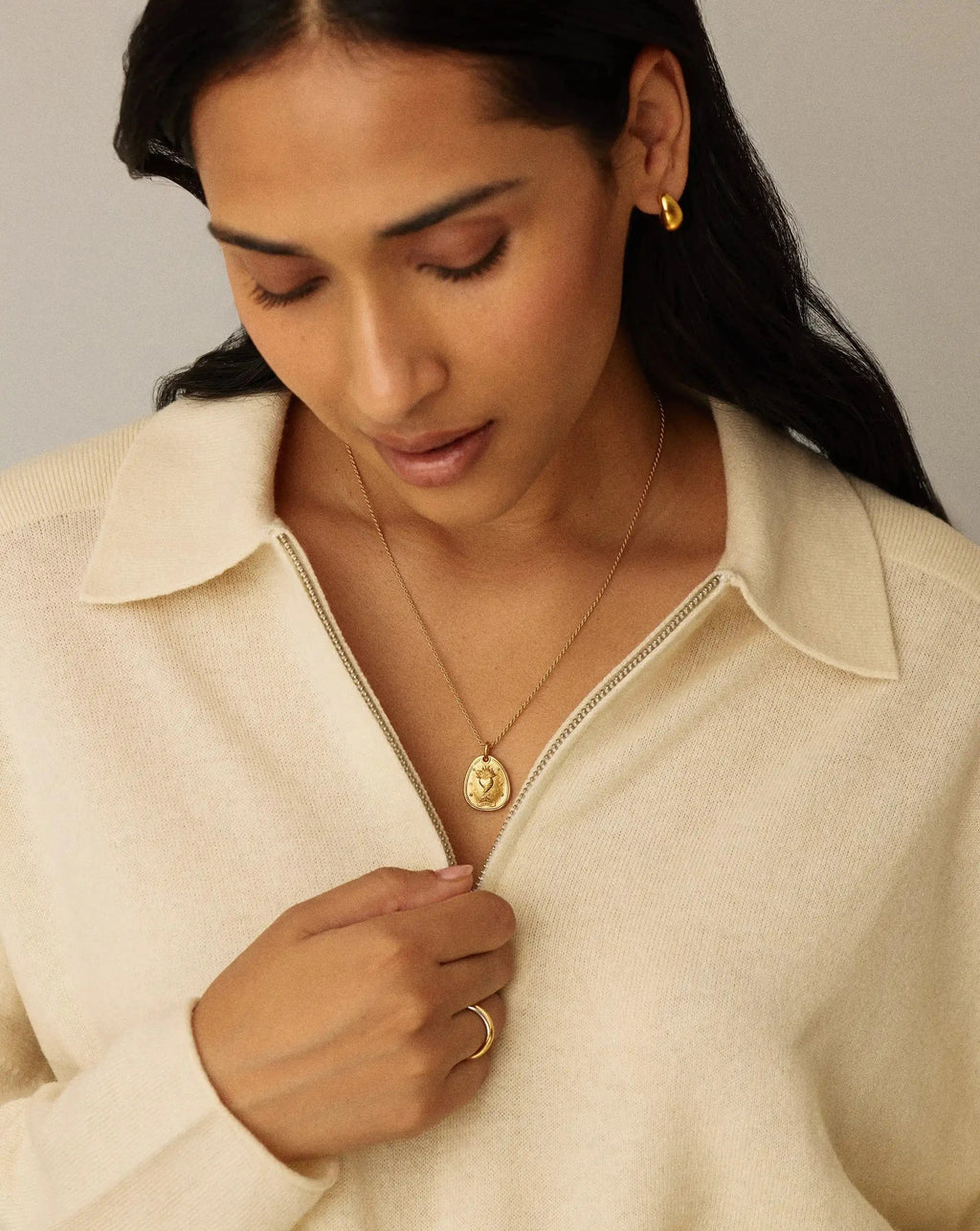 The Heart Talisman Necklace | 18ct Gold Plated