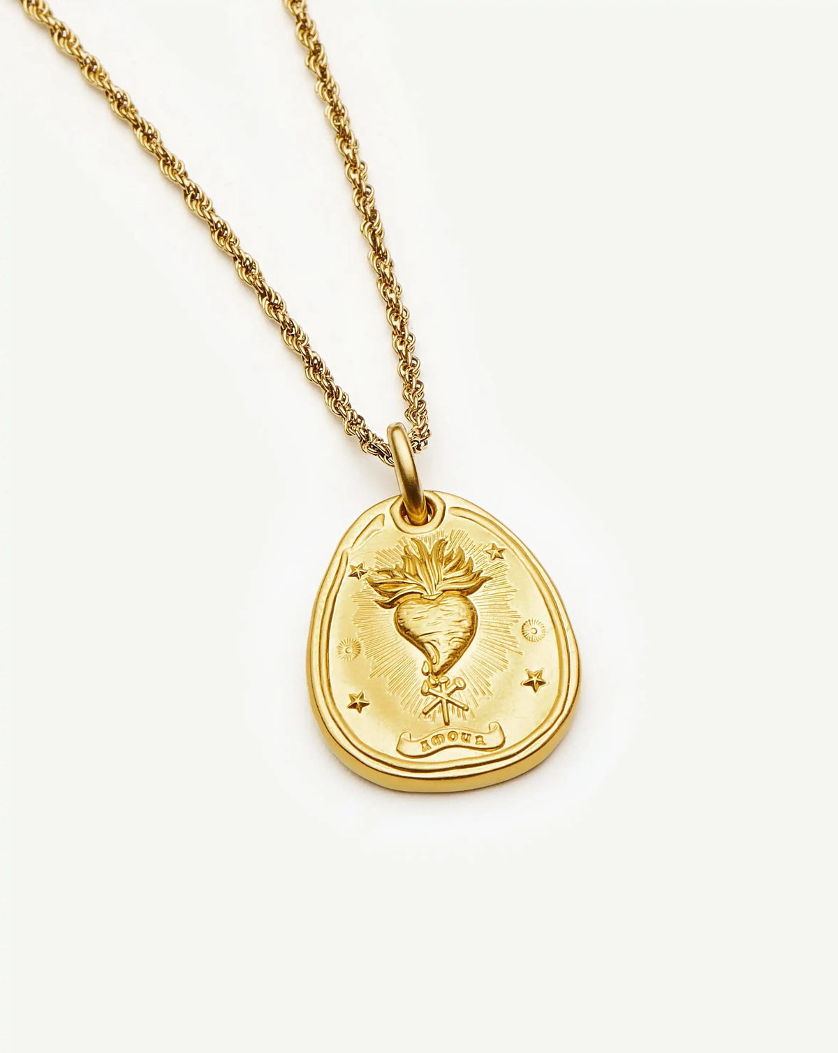 The Heart Talisman Necklace | 18ct Gold Plated