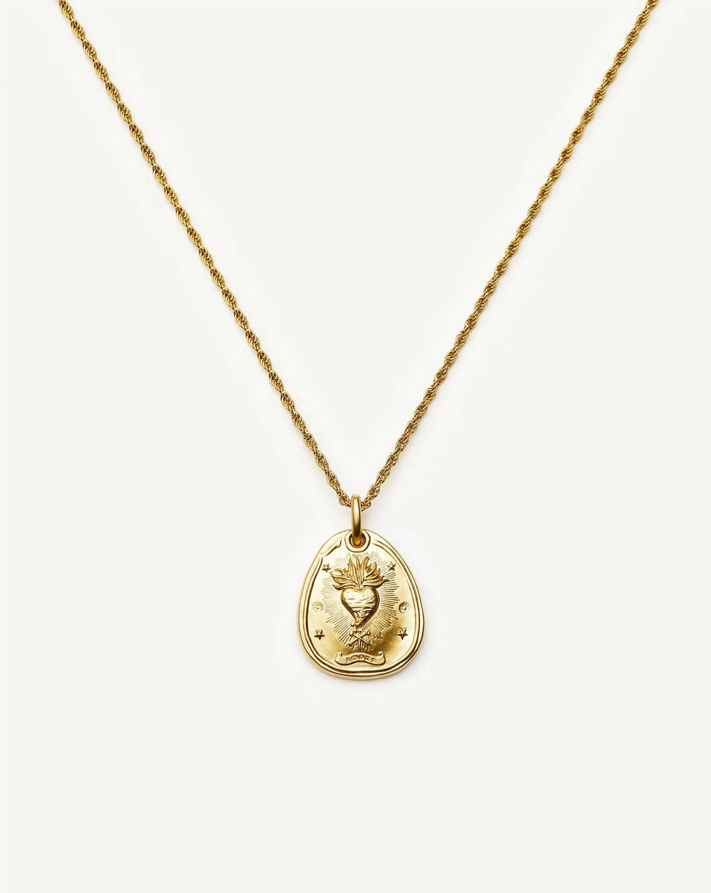 The Heart Talisman Necklace | 18ct Gold Plated