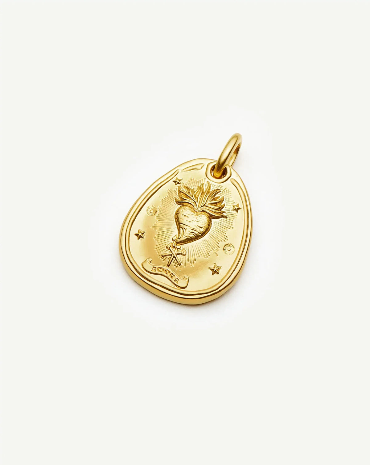 The Heart Talisman Pendant | 18ct Gold Plated