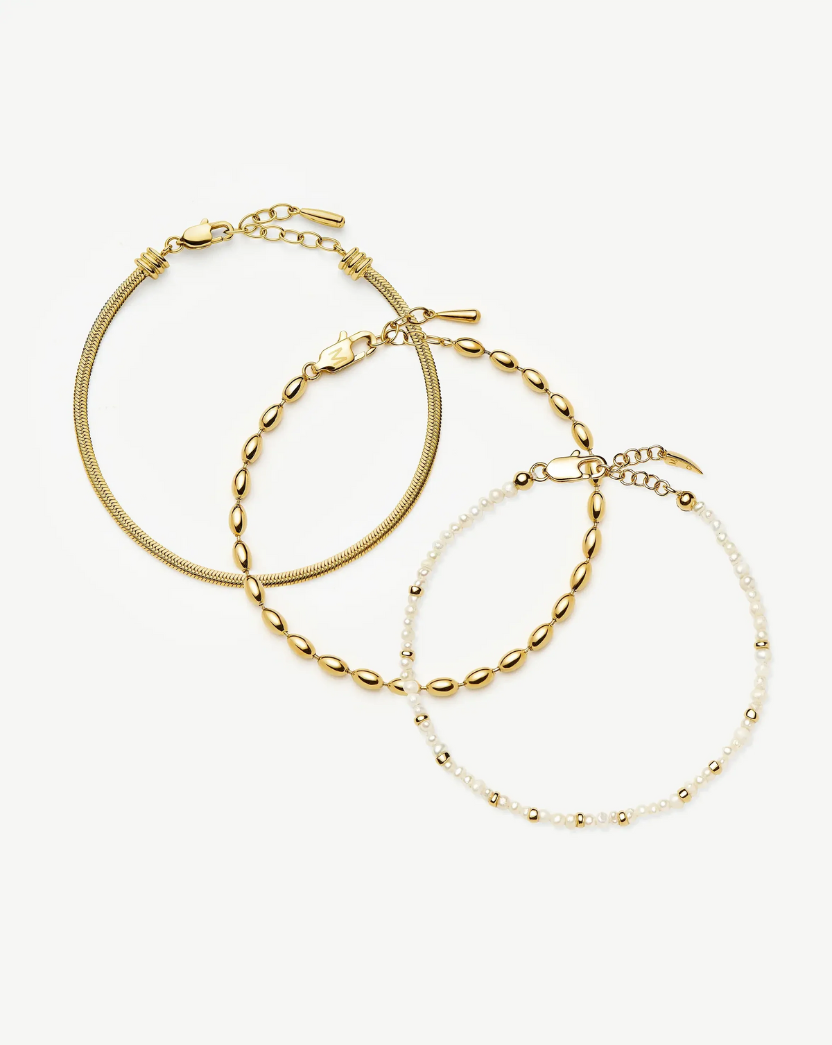 The Ultimate Bracelet Set | 18ct Gold Plated