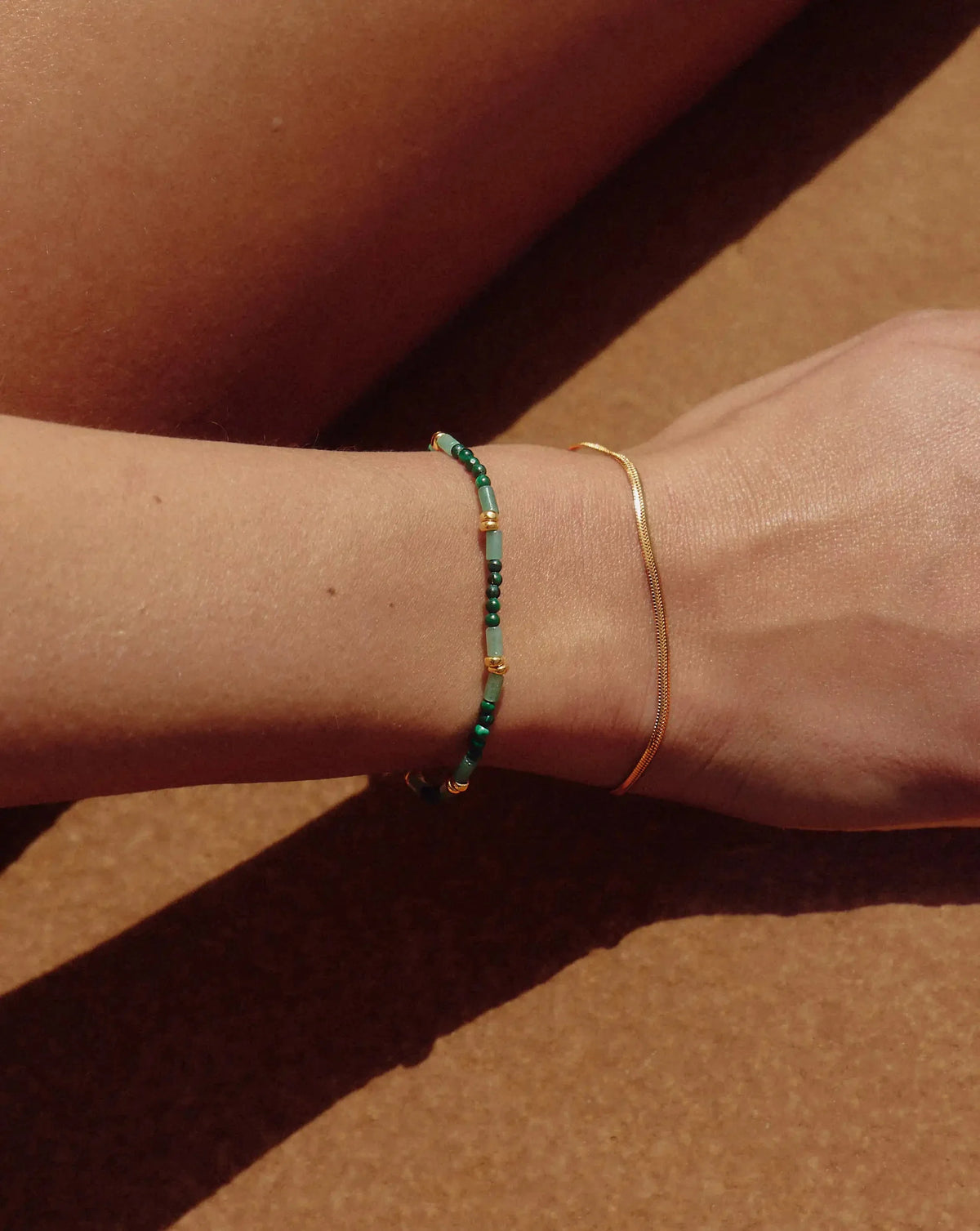 Thin Snake Chain Bracelet | 18ct Gold Plated