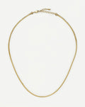Thin Snake Chain Necklace | 18ct Gold Plated